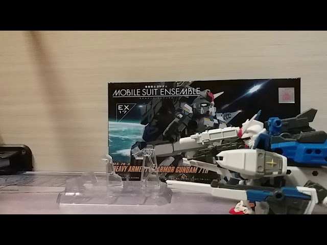 ゲームキャラクター mobile suit ensemble ex17 MOBILE SUIT ENSEMBLE EX17 Heavy Full Armor Gundam Unit 7