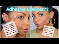 INSTAGRAM AD REVIEW | ADHESIVE EYELINER WITH LASHES??