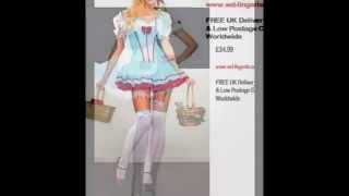 DOROTHY WIZARD OF OZ COSTUME - SEXY LADIES FANCY DRESS COSTUMES