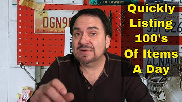 List Hundreds Of Items A Day On eBay Easily By Yourself