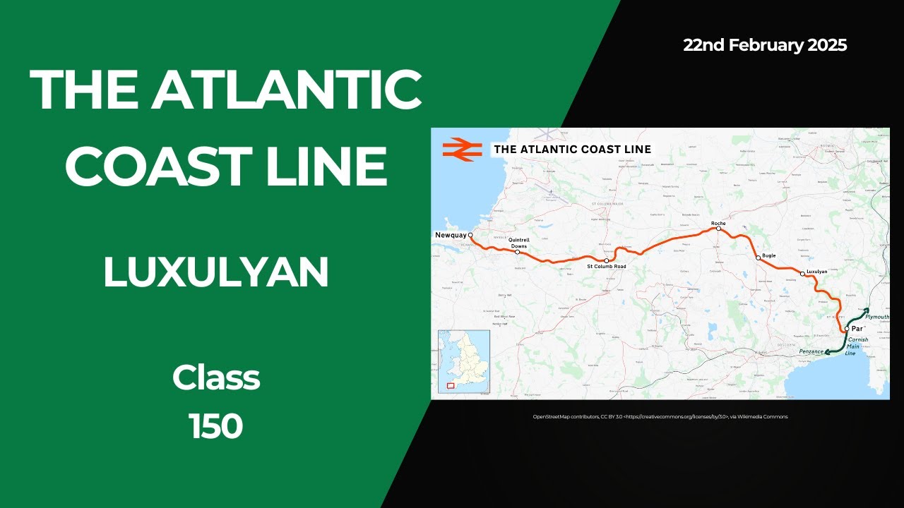 The Atlantic Coast Line Part 2 Luxulyan Station YouTube 
