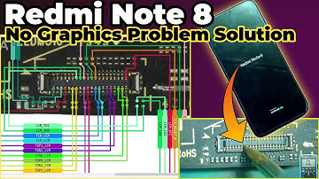 Redmi Note 8 Graphics Solution | Redmi Note 8 No Graphics Solution | TDN3,TDP3 Line Missing 🤔