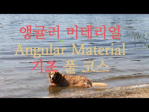 앵귤러 머테리얼 디자인(Angular Material) 기초 풀 코스 - 15 탭(Tab)