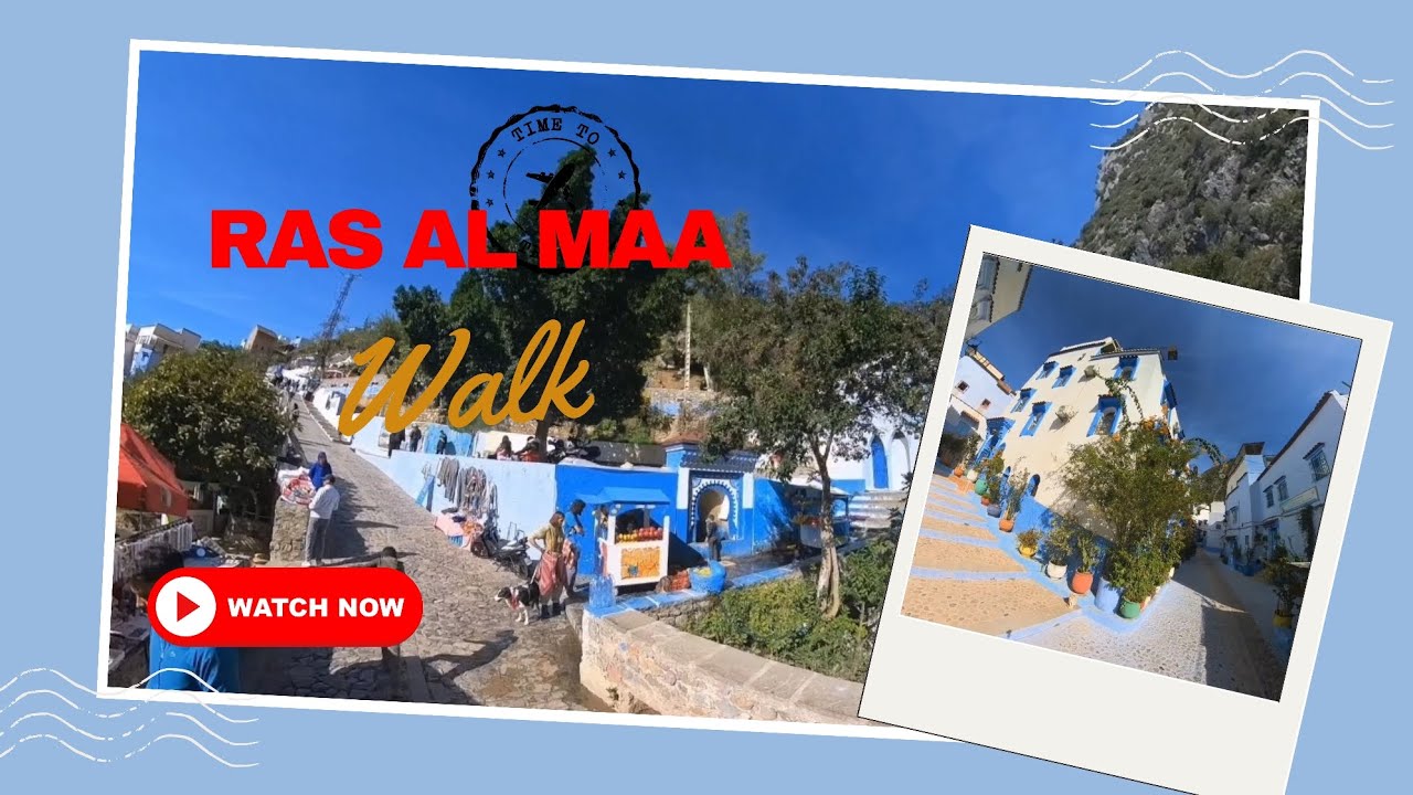 Chefchaouen Ras Al Maa 4k Walk - YouTube