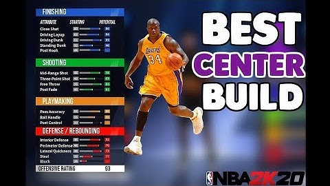 THE BEST CENTER BUILD AFTER PATCH 13 IN NBA 2K20