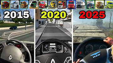 Evolution Of Mobile Truck Simulator Games (2015 - 2025)