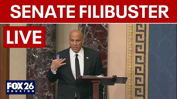 LIVE: Senator Cory Booker filibuster in protest of President Donald Trump’s agenda