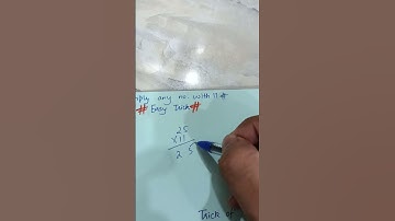Multiply any no. with 11 #easytrick #shorts #multiplyanynumberwith11