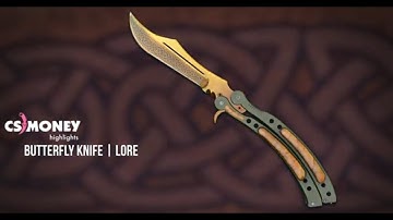 CS:GO | Butterfly Knife - Lore