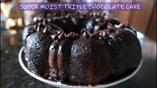 Hi friends! who wants to learn how make this amazing super moist
delicious triple chocolate bundt cake? since i'm using instant cake
mix and pudding mix, ...