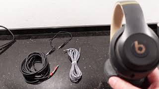 Beats Studio Headphones Which aux cable will work?