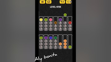 ball sort puzzle level 9725