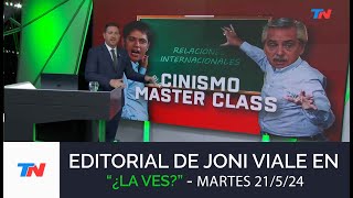 Editorial de Joni Viale: 'Cinismo Master Class' I '¿La Ves?