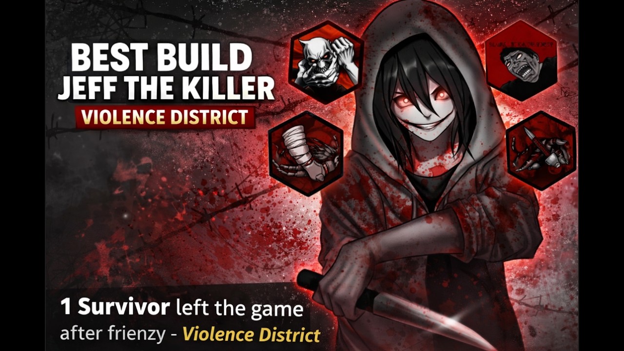 JEFF IS INSANE! ALL SURVIVOR LEFT  THE GAMES! - VIOLENCE DISTRICT