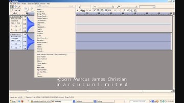 AUDACITY Tutorial HOW TO Add Reverb