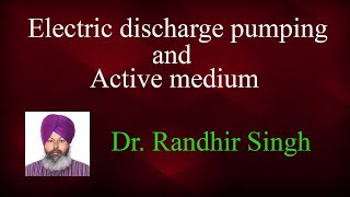 L-4 || LSR || Electric discharge pumping | Active medium