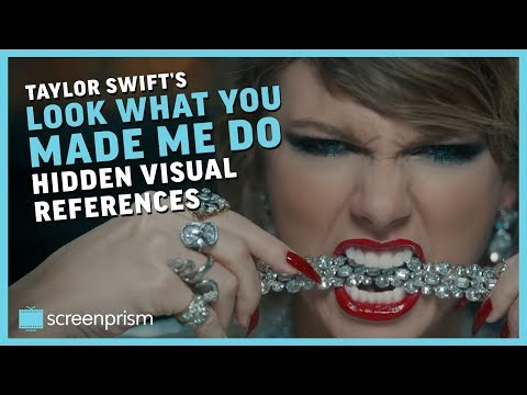 Hidden Visual References in Taylor Swift's “Look What You Made Me Do”