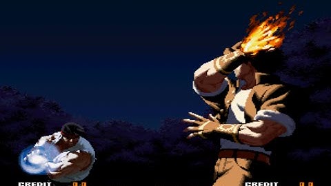 SNK vs Capcom SVC Chaos Arcade Intro