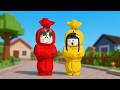 Yuta, Mio Dan Baby Celine Cari Pocong Keliling Ketuk Pintu || ROBLOX