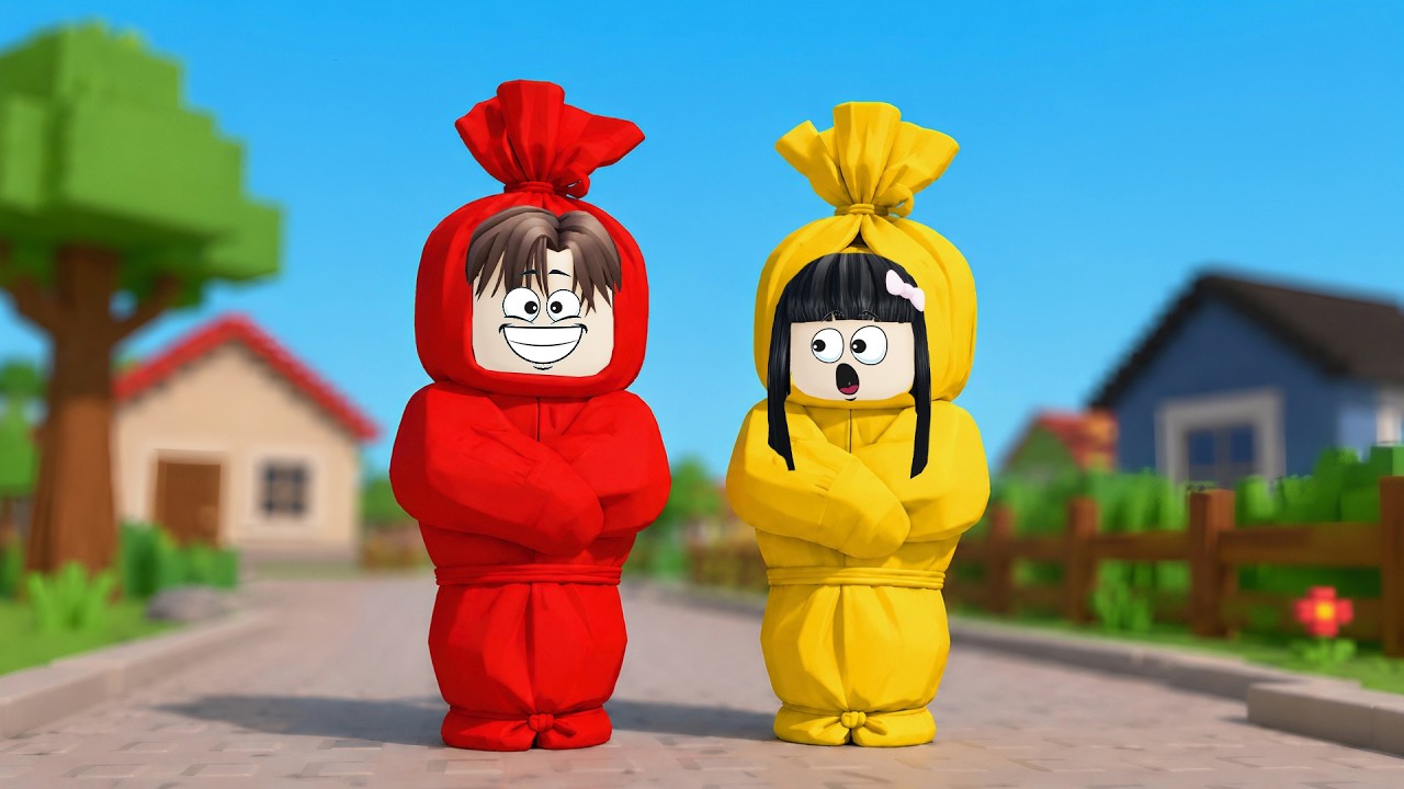 Yuta, Mio Dan Baby Celine Cari Pocong Keliling Ketuk Pintu || ROBLOX
