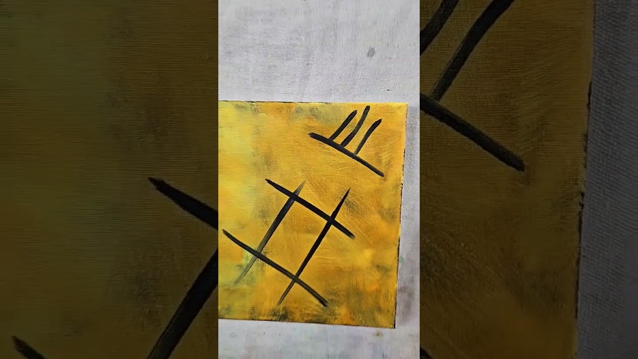 "IP2 Always Wins" oil on canvas abstract expressionist painting I enjoy the color of this one