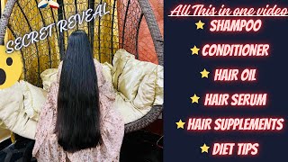 My daughter full hair care routine||Shampoo ||conditioner||Hair oil ||Diet tips @Zonnilifestyle