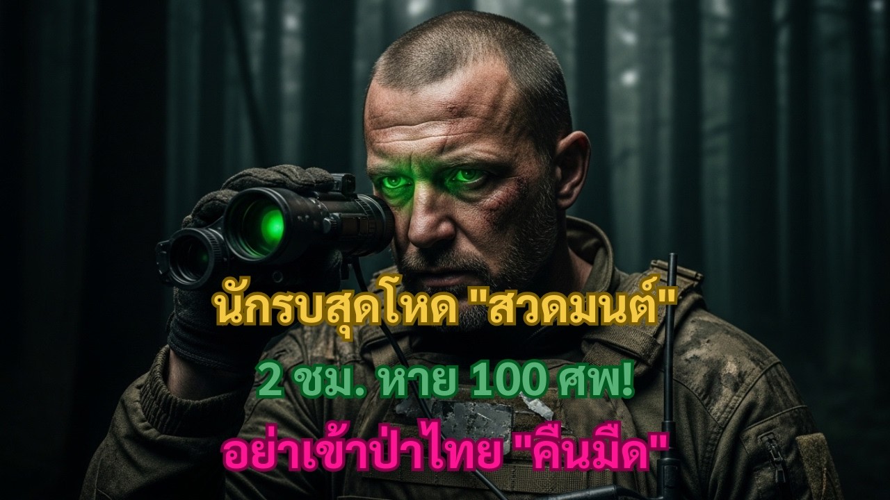 คำเตือนจากวากเนอร์! ห้ามล่าทหารไทยในป่ามืด 100 คนสิ้นชื่อใน 2 ชม. จนนักรบสุดโหดต้องสวดมนต์!