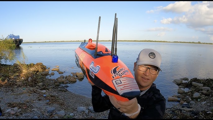 2024 JaboBoat New Saltwater GPS Fishing Surfer Bait Boat for beach fishing  