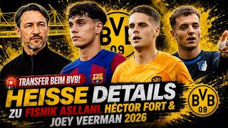 🚨BVB TRANSFER NEWS 2026: FISNIK ASLLANI AND JOEY VEERMAN IN THE SPOTLIGHT!