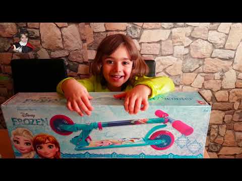 Frozen Disney Princess Elsa and Anna подарок для девочек Scooter!!!