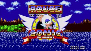 Rouge The Bat In Sonic 1 (2013) ft. Spring Yard Bad Future