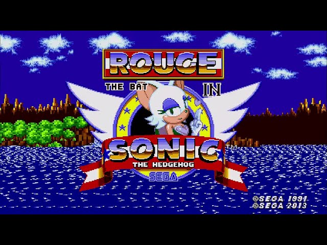 Rouge The Bat In Sonic 1 (2013) ft. Spring Yard Bad Future