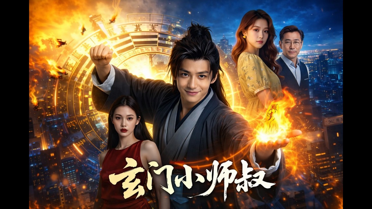 玄门小师叔：AI爽剧高能来袭！