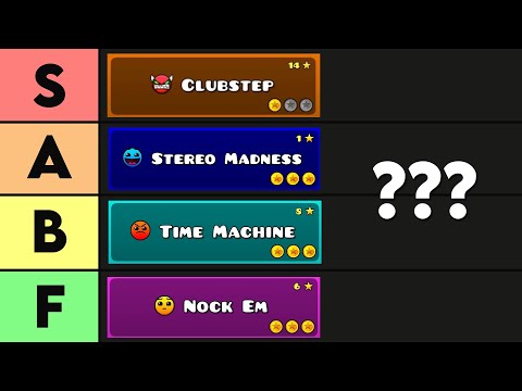 Ranking Every RobTop Level in Geometry Dash