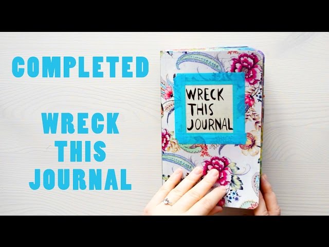 Wreck this journal (part 2: Experimentation) ✎ Craftingeek 