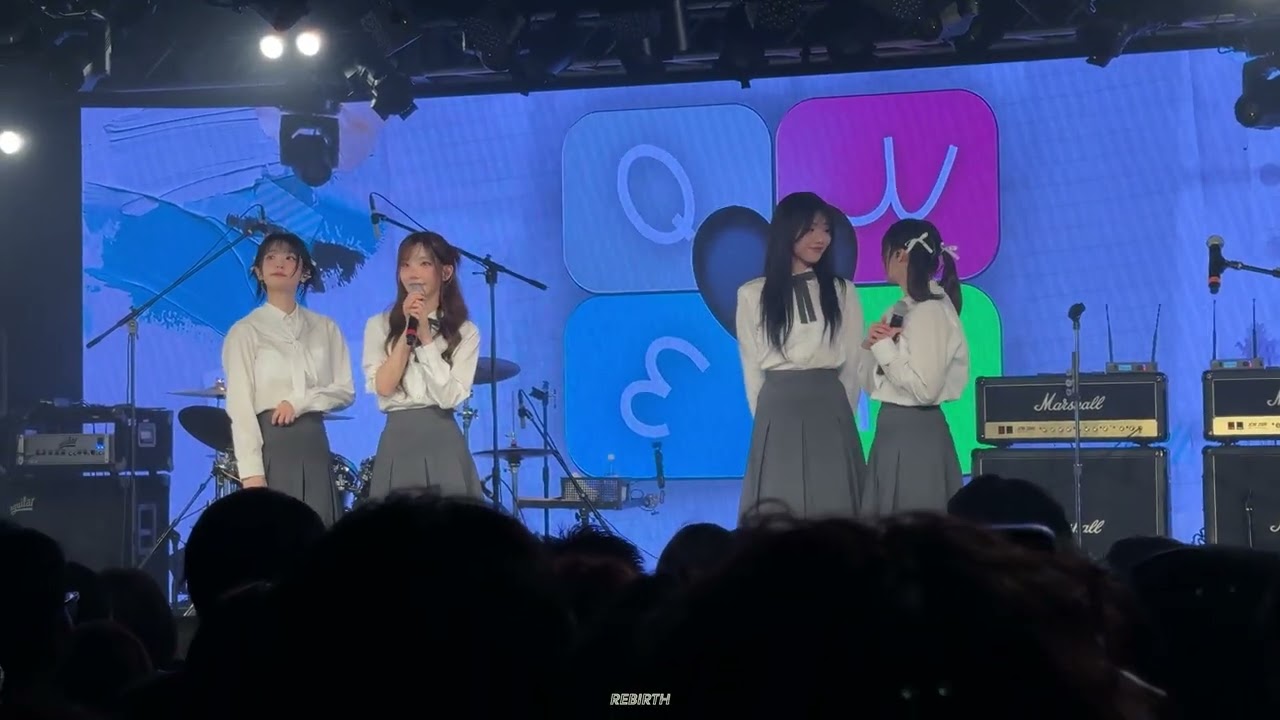 QWER in Osaka 'Ment 3' 1, 2, QWER! in OSAKA JAPAN 04/10/25 Fancam