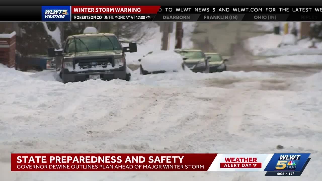 Ohio Gov. DeWine outlines state’s plan as winter storm arrives this ...