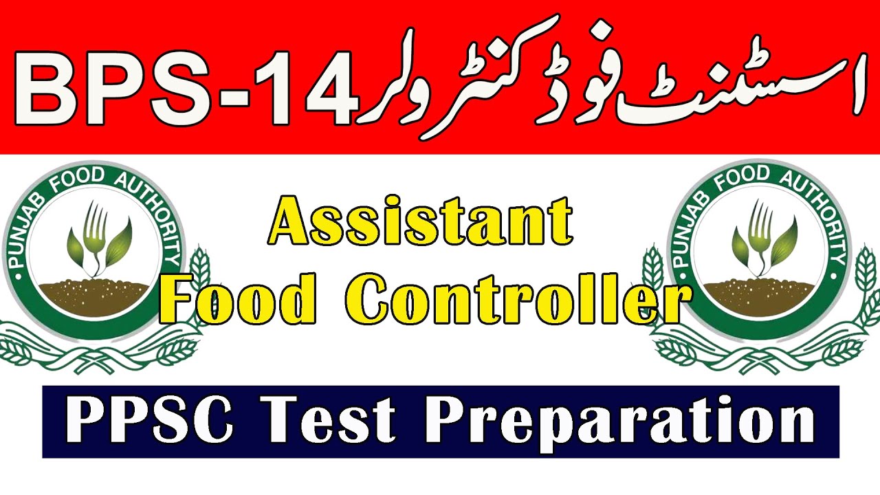 Assistant Food Controller jobs 2021Appointment order 2 Assistant Food