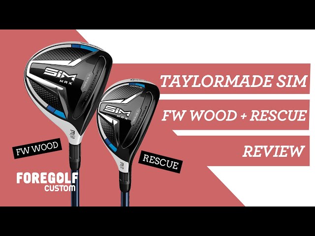 Fitters Review of TaylorMade SIM Max Fairway Wood and Rescue