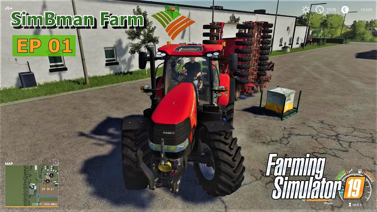 FS19 - SimBman Farm EP01 - company building from scratch - no money cheat