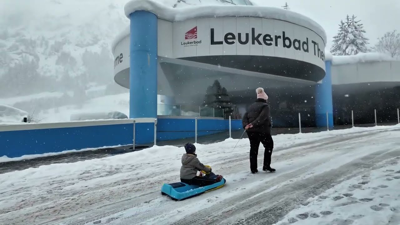 Slept in a Fairytale… Then Sledged Through a Swiss Ski Resort 🇨🇭❄️