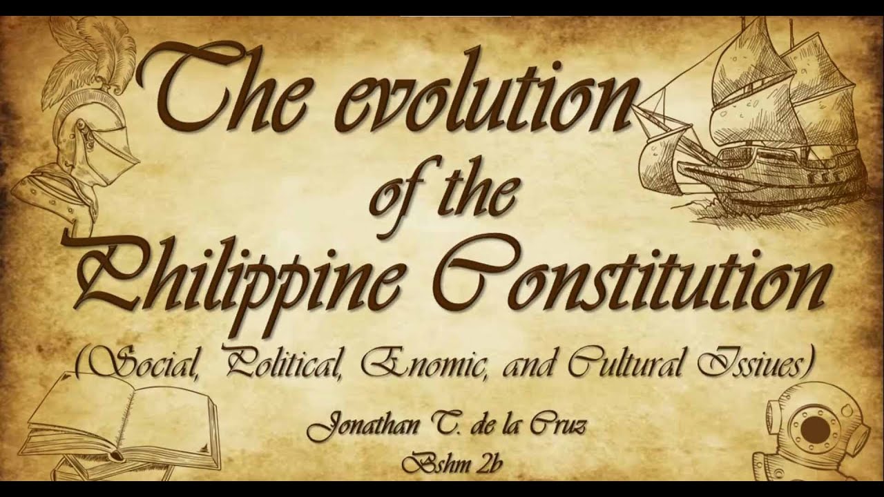 evolution of philippine constitution essay brainly