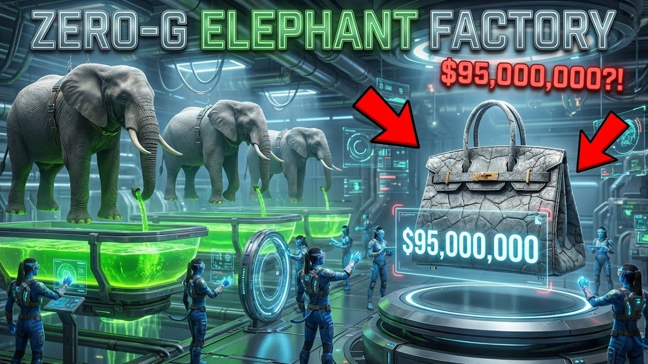 How It’s Made: The $95M Giant Elephant-Skin Bag (Zero-G Line + Avatar Workers) | AVATAR ZERO-G WORKS