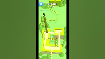 Gameplay top mobile games Relaxing n satisfying game iOS/ANDROID Stacky Dash  #shorts Level 2039