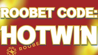 Roobet Code "HOTWIN" - This Roobet Code Gives FREE Rewards!