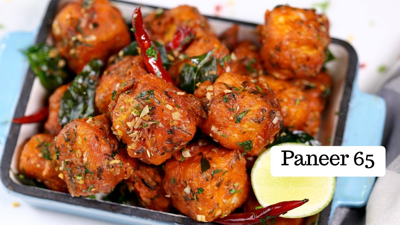 Paneer 65 Recipe पनीर 65 Chilli Paneer Paneer Starter Party