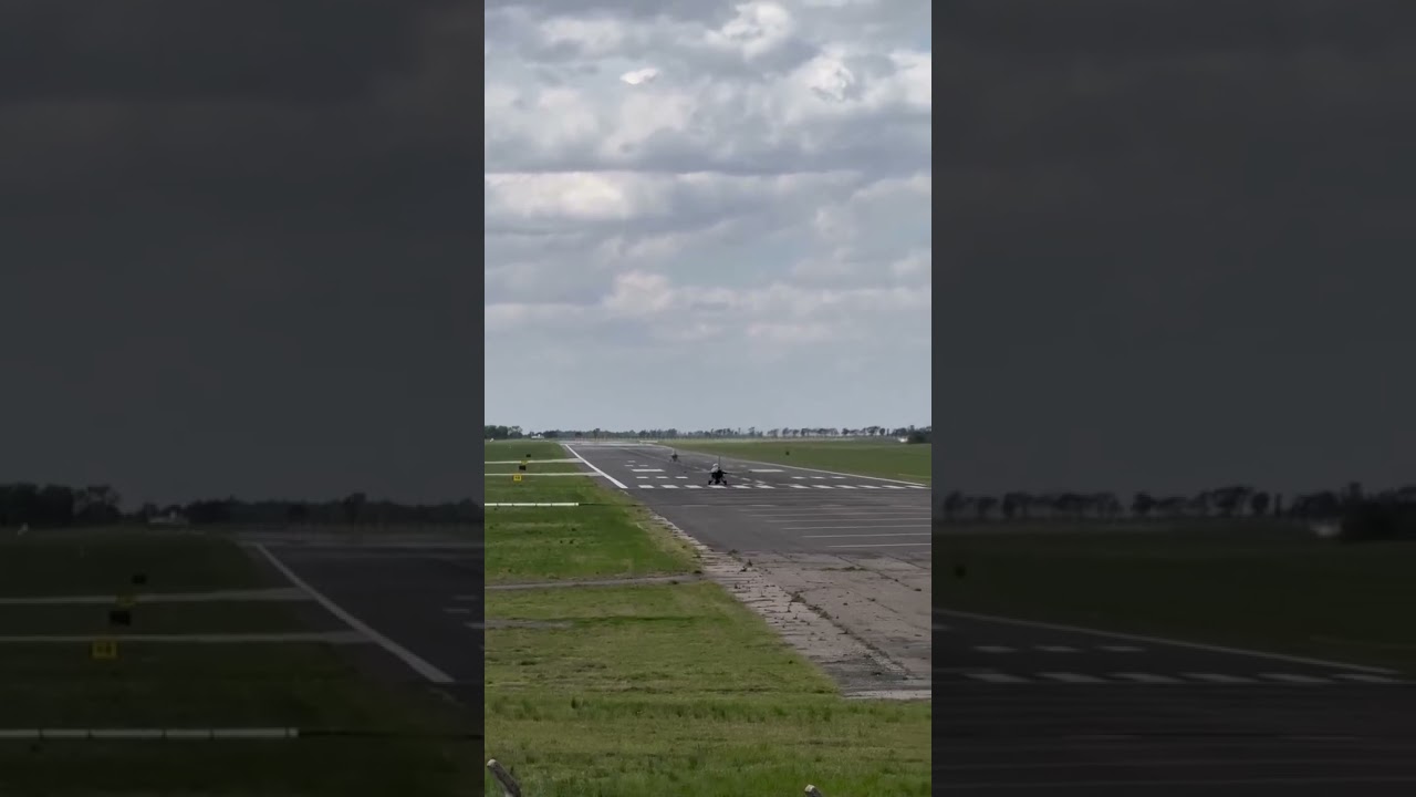 F-16 y Pampa operan en el Área Material Río IV