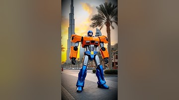 The car transforms into a robot P.21 #aisoul1507 #ai