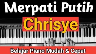 Merpati Putih (Chrisye) | Tutorial Piano Mudah & Cepat...PASTI BISA!!!