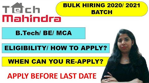 Tech Mahindra Off Campus Drive 2021 | Tech Mahindra Elevate | Off Campus Drive 2021